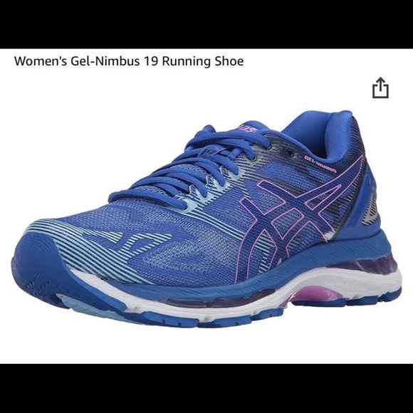 ASICS ASICS ASICS ASICS ASICS ASICS Women’s Gel Nimbus 19 Running Shoes, 6.5 - Picture 2 of 8